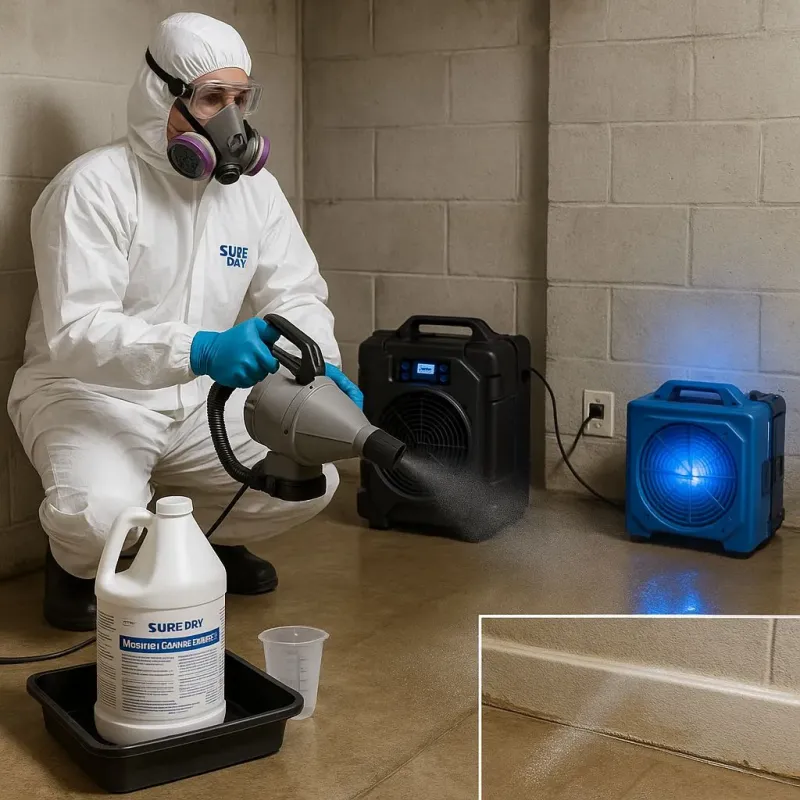 Sanitization and Odor Removal process in Waldo County, ME