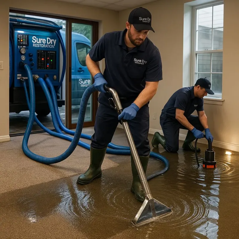 Water Extraction and Removal process in Waldo County, ME